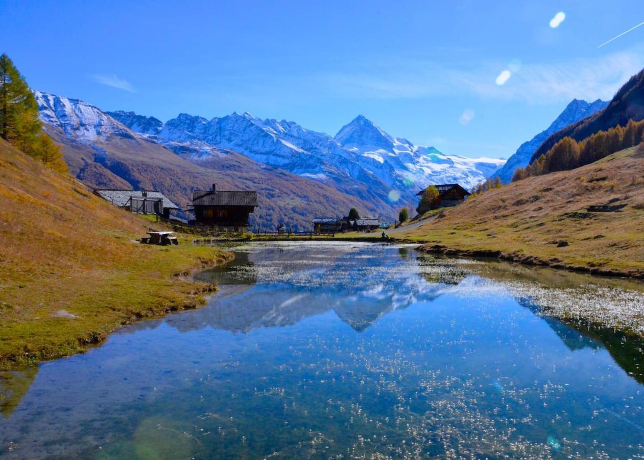 Idyllic Chalet In Evolene, With View On The Dent Blanche And The Mountains Apartment Exterior photo