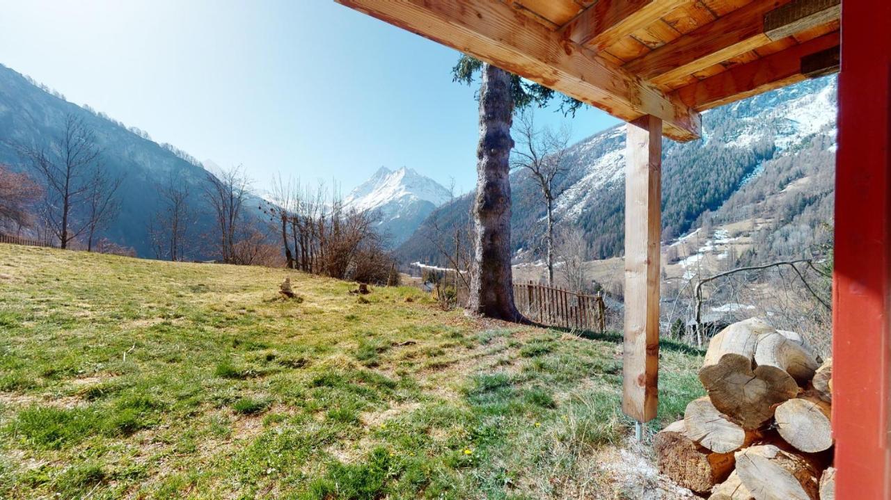 Idyllic Chalet In Evolene, With View On The Dent Blanche And The Mountains Apartment Exterior photo